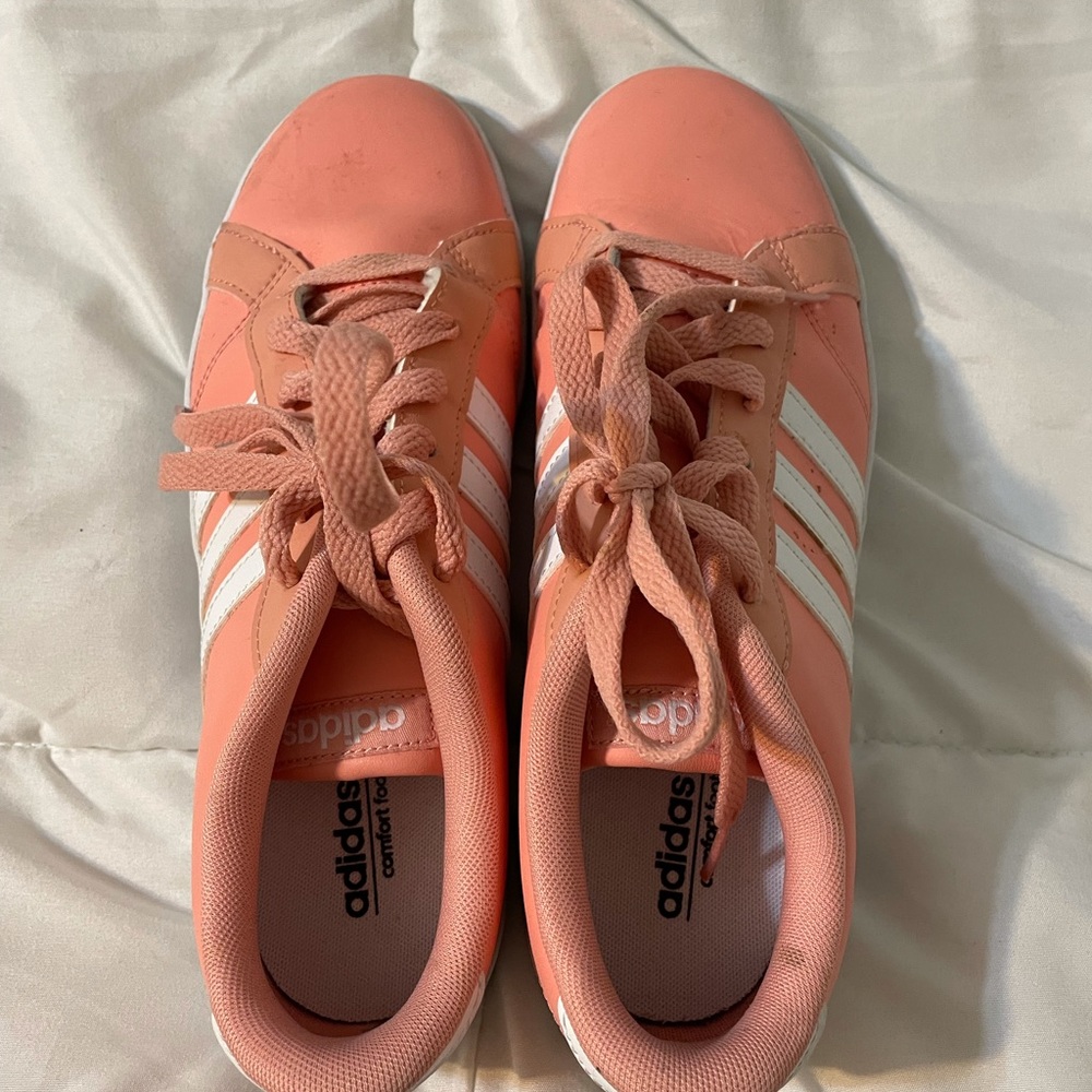 Adidas pink shoes